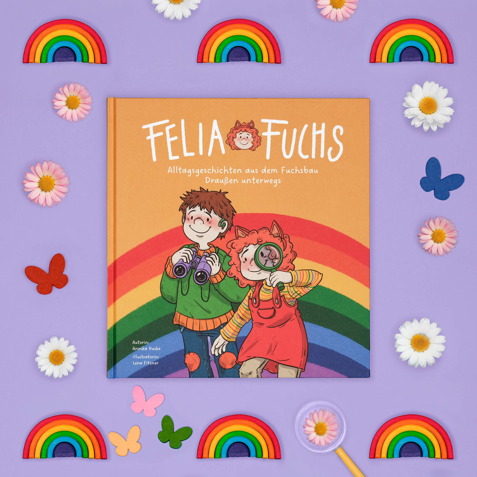 Felia Fuchs Draußen unterwegs, Coverbild